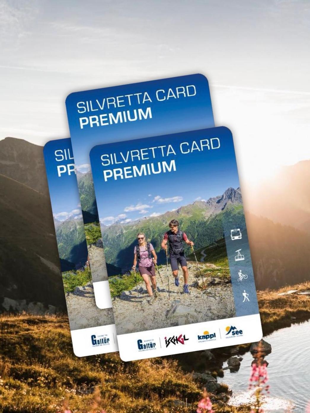 Apart Scharler Mit Silvretta Card See Exteriör bild