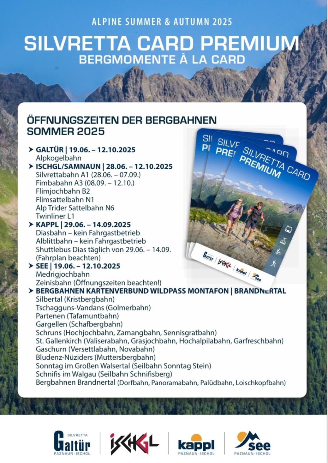 Apart Scharler Mit Silvretta Card See Exteriör bild